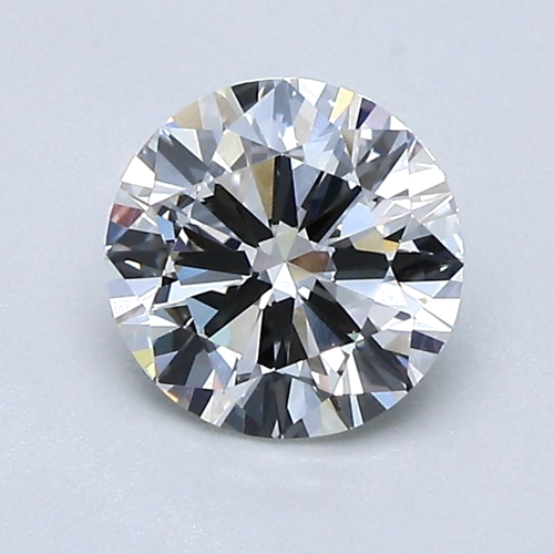 1.01 carat H-VVS2 GD cut Natūralus Round Deimantas (1)