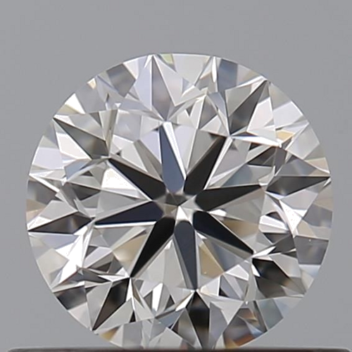 0.5 carat E-VVS2 Very Good cut Natūralus Round Deimantas (1)