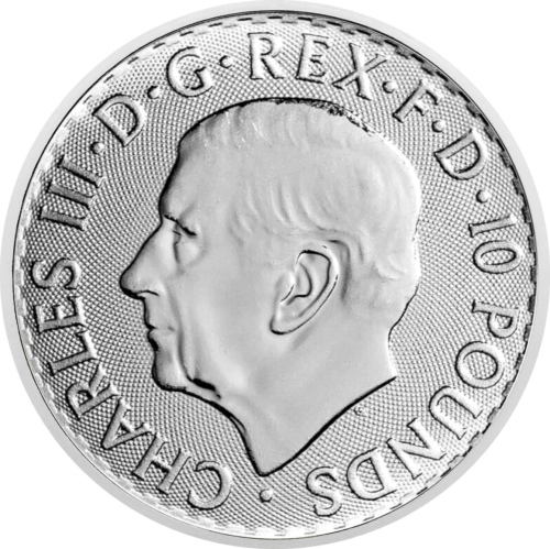 2024 Британия 1/10 унция платинена монета Чарлз III (2)