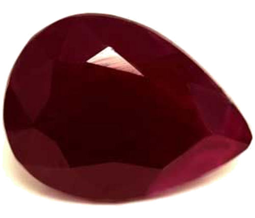 1.74 carat RED Pear Rubinas (1)