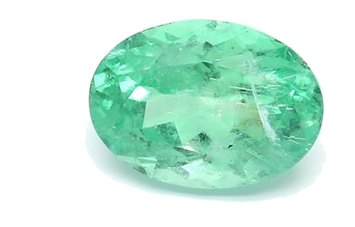 6.29 carat GREEN MODIFIEDBRILLIANT cut Oval Smaragdas (1)