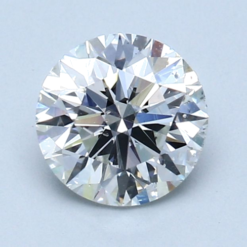 1.2 carat F-SI1 Very Good cut Natūralus Round Deimantas (1)