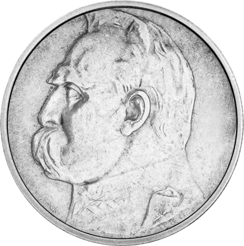 5 zlotych Jozef Piłsudski (1934-1938) Poland silver coin (1)