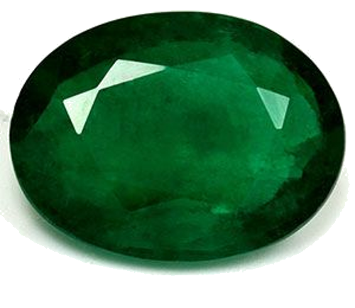 3.98 carat GREEN Oval Smaragdas (1)