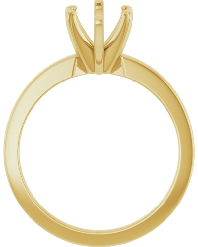 Sužadėtuvių Žiedas „Solitaire“ 585 Geltonojo Aukso Marquise 12mm x 6mm (2)