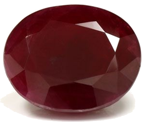 8.39 carat RED Oval Rubinas (1)