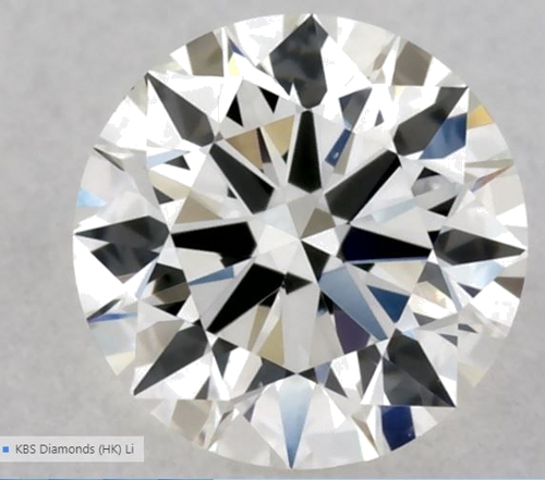 0.3 carat H-VS2 Excellent cut Natūralus Round Deimantas (1)