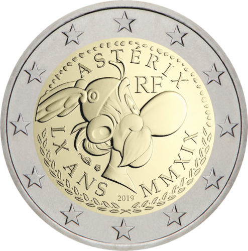 2019 France Asterix 2 euro coin (2)