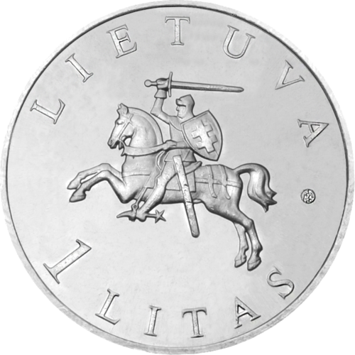 2009 Viļņas Eiropas kultūras galvaspilsētas 1 lita monēta (2)