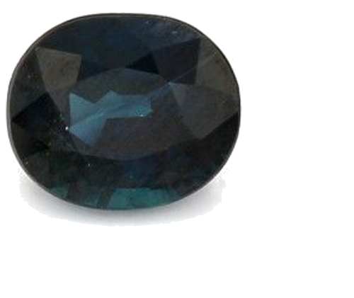 1.06 carat BLUE BRILLIANTSTEP cut Oval Safyras (1)