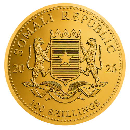 1/10 oz Elephant 2026 Somalia Gold Coin (2)