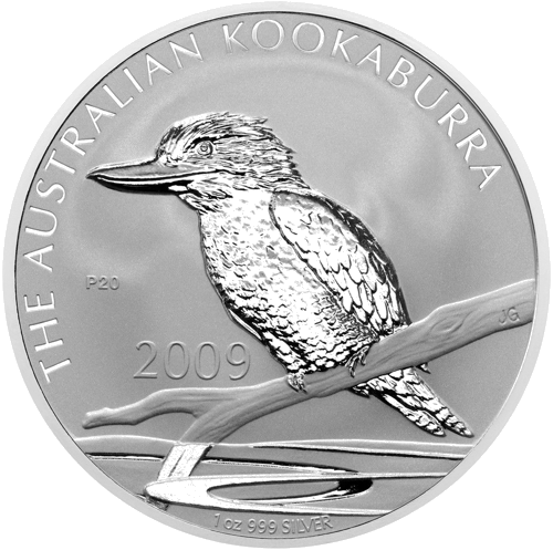2009 Kookaburra Australia 1 oz Silver Coin (1)