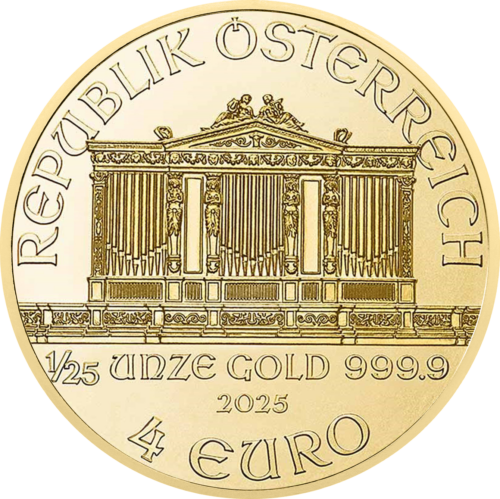 1/25 oz Austrijos Filharmonija 2025 auksinė moneta (2)