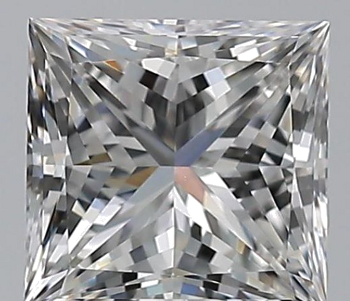 1.02 carat F-VS1 Natūralus Princess Deimantas (1)