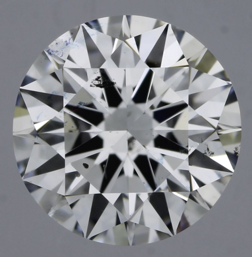 0.55 carat D-SI1 Excellent cut Natūralus Round Deimantas (1)