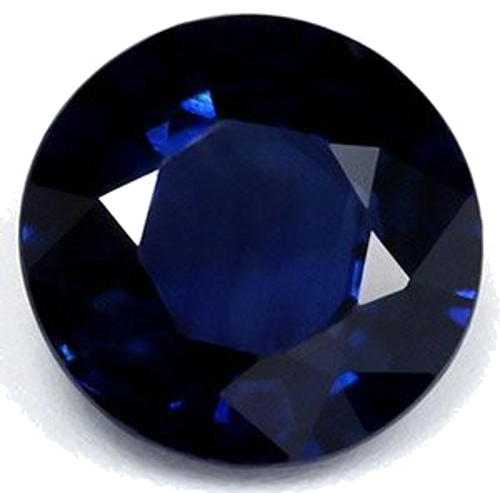 1.61 carat BLUE Round Safyras (1)