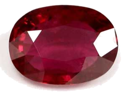 2.06 carat RED Oval Rubinas (1)