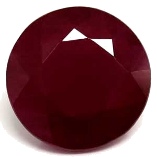 2.57 carat RED Round Rubinas (1)