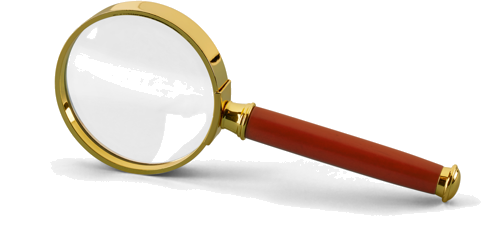 Magnifier with mahogany handle (1)