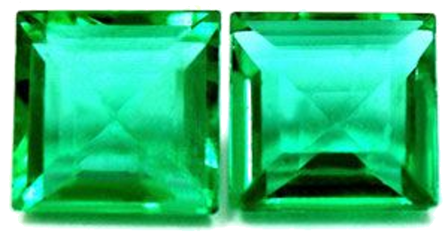 2.59 carat GREEN Square Smaragdas (1)