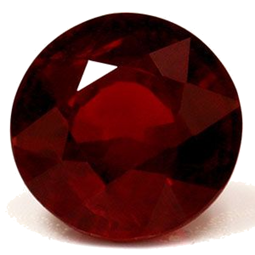 1.41 carat RED Round Rubinas (1)