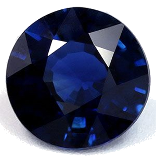 1.36 carat BLUE Round Safyras (1)