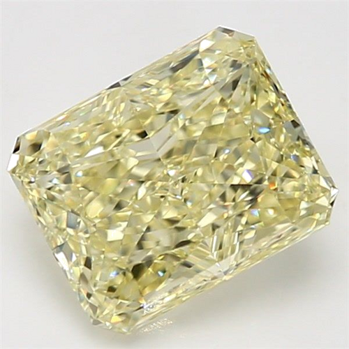 4.02 carat Fancy Yellow-VS1 Natūralus Radiant Deimantas (1)