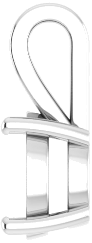 Continuum Sterling Silver 10 mm Round Pendant Mounting (3)