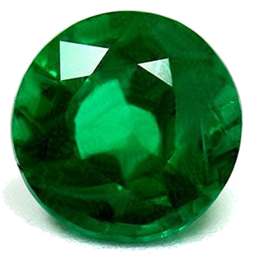 1.75 carat GREEN Round Smaragdas (1)