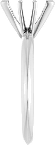 Sužadėtuvių Žiedas „V-End Light Solitaire“ 585 Baltojo Aukso Marquise 8.6mm x 4mm (4)