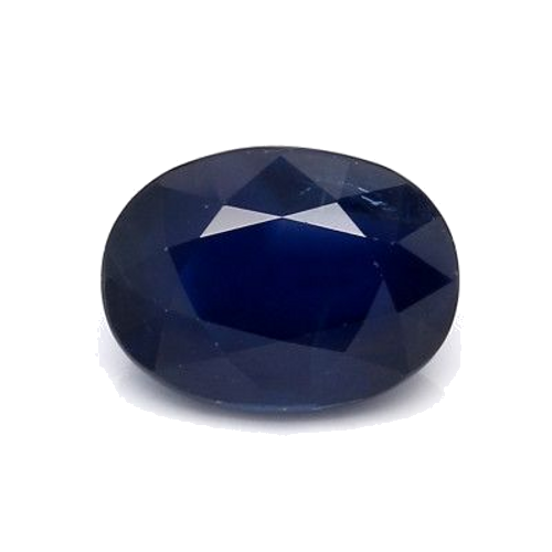 3.91 carat BLUE BRILLIANTSTEP cut Oval Safyras (1)