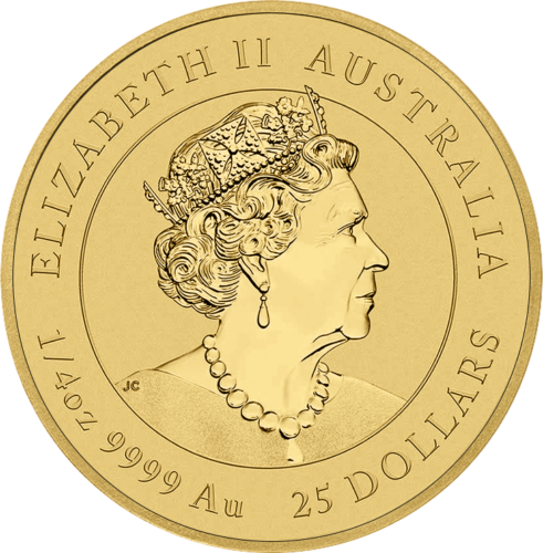 1/4 oz Year of the Rabbit 2023 Australia Gold Coin (2)