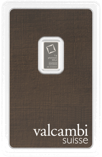 1 г Платиновый слиток Valcambi (4)