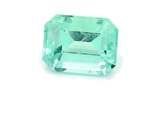 2.2800000000000002 carat GREEN STEP cut Octagonal Smaragdas (1)
