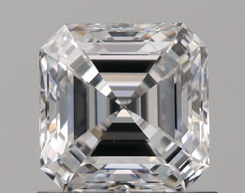 0.96 carat D-VS1 Natūralus Asscher Deimantas (1)