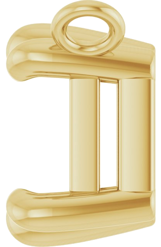 14K Yellow 7x5 mm Emerald 6-Prong Necklace Center (3)