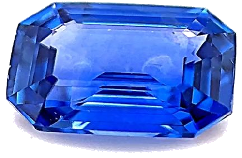 2.8 carat BLUE STEP cut Emerald Safyras (1)