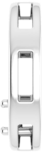 Pakabukas „Solitaire Circle“ 585 Baltojo Aukso Round 3.5mm (3)