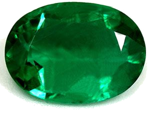 1.5 carat GREEN Oval Smaragdas (1)
