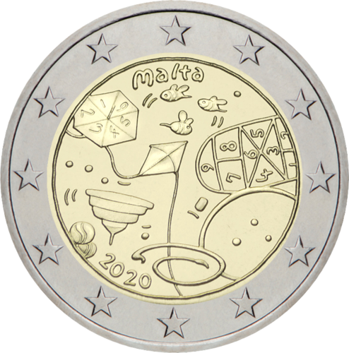 2020 Malta Games 2 euro coin (1)