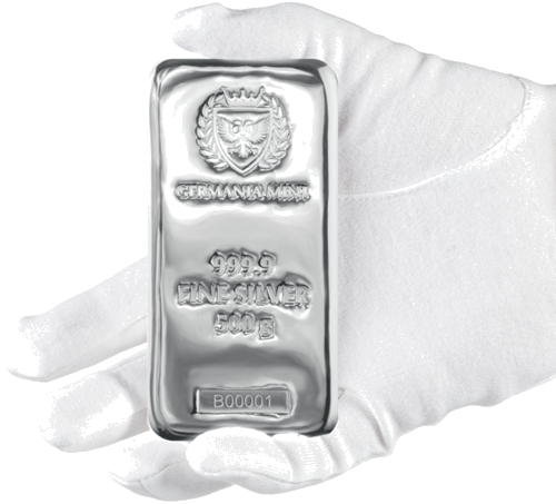500 g Silver Bar Germania Mint (6)