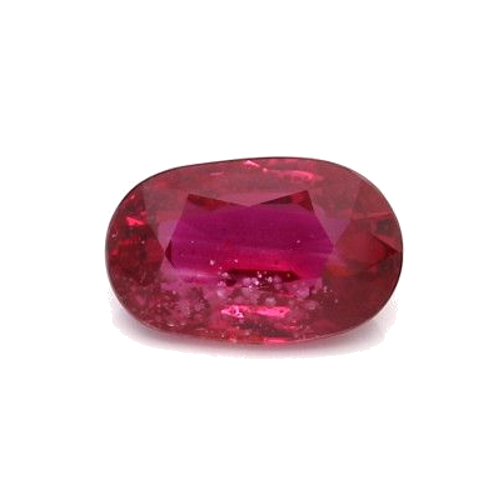 1.8399999999999999 carat RED BRILLIANTSTEP cut Oval Rubinas (1)