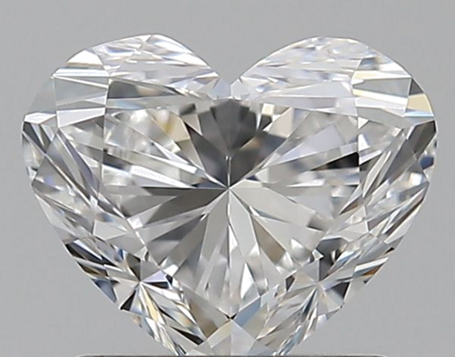 1.11 carat E-VVS1 Natūralus Heart Deimantas (1)
