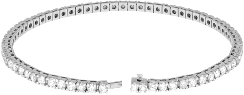 Тенис гривна с диаманти (2)