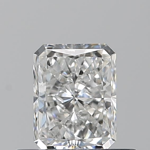 0.52 carat F-VVS1 Natūralus Radiant Deimantas (1)
