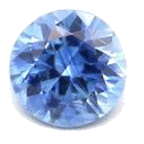0.17 carat BLUE BRILLIANT cut Round Safyras (1)