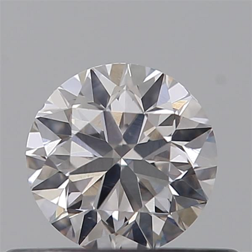 0.4 carat Faint Pinkish Brown-SI1 GD cut Natūralus Round Deimantas (1)