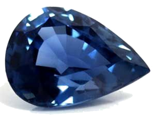 1.5 carat BLUE Pear Safyras (1)