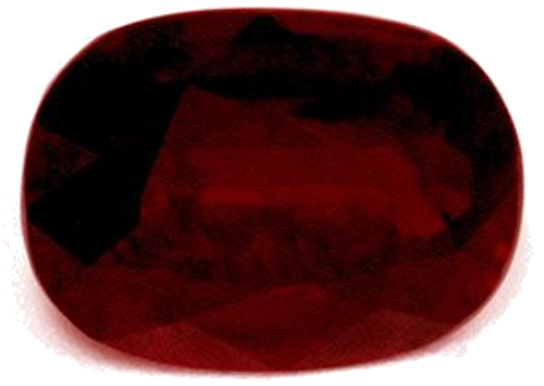 2.99 carat RED Cushion Rubinas (1)