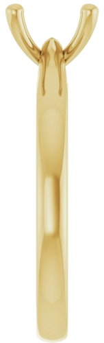 Sužadėtuvių Žiedas „Solitaire“ 585 Geltonojo Aukso Oval 9mm x 7mm (4)